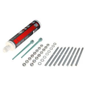 Kit de fixation pour élément à ressort Protection antichoc SWING, 10 x 170 mm