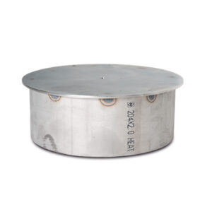 Cache pour douille à enfoncer Berlin XL, 210 mm ⌀, galvanisé à chaud, sans fermeture