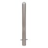 CITY — Borne de protection CITY acier inoxydable, Tube rond avec capuchon en aluminium