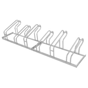 CITY — Support cycles CITY CLASSIC, 6 places, 2100x535x405mm, stationnement unilatéral, galvanisé
