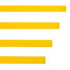 BLACK BULL — BLACK BULL Barrière de sécurité S-Line, barre transversale, jaune plastifié