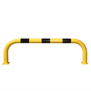 BLACK BULL — BLACK BULL Arceau de protection XL, 600/2000 mm, à cheviller, jaune, bandes noires