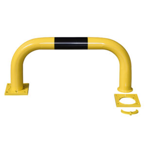 BLACK BULL — BLACK BULL Arceaux de protection amovibles, plastifié jaune, avec bandes noires