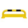 BLACK BULL — BLACK BULL Arceau de protection 76 avec protection anti-encastrement, plastifié jaune, avec bandes noires