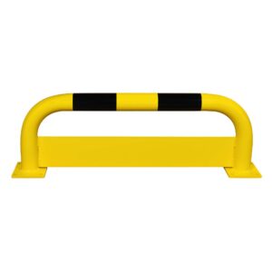 BLACK BULL — BLACK BULL Arceau de protection 76 avec protection anti-encastrement, plastifié jaune, avec bandes noires