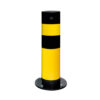 BLACK BULL — BLACK BULL Borne de protection SWING, plastifié jaune, avec bandes noires