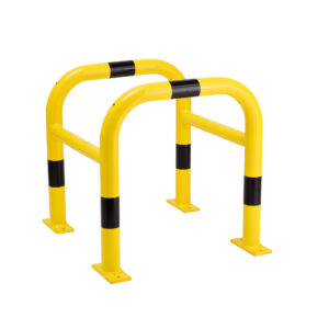 MORION — Protection de colonne MORION, acier, 2 parties, arcs en plein cintre de 60, hauteur 600 mm