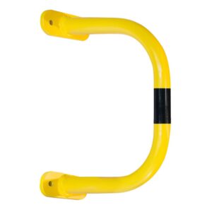 BLACK BULL — BLACK BULL SafeWall arceau de protection murale 48, jaune plastifié, à cheviller au mur