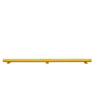 BLACK BULL — Poutre de protection anti-encastrement pour BLACK BULL Rambarde hybride, acier, diamètre 76 mm, revêtement plastique jaune