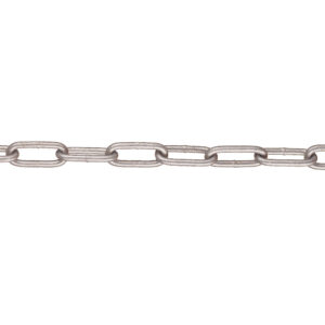 SM-Stahl — SM-Stahl 6, Chaîne à maillons 6 mm, acier galvanisé à chaud, longueur de la botte : 30 m (prix par mètre)