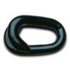 Maillon d'assemblage, acier, galvanisé et plastifié noir, 7 mm, pack de 10