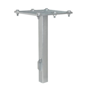 Tube de sol à bétonner, pour barrière COMPACT avec support pendulaire et limiteur de passage COMPACT