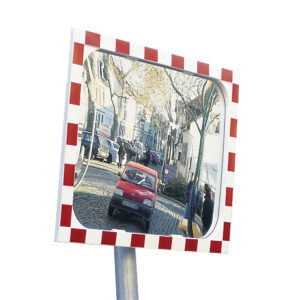 DIAMOND — DIAMOND 1, miroir de circulation, 400 x 600 mm, complet avec support 76 mm ⌀