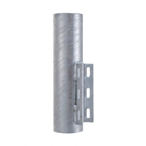 Adaptateur universel de collier de serrage pour miroir EUCRYL, galvanisé à chaud, 300 x 100 mm
