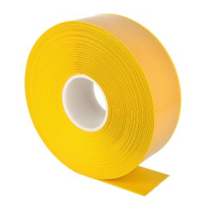 PROline — PROline-tape Bande de marquage au sol pour chariot élévateur, largeur 75 mm, jaune, longueur de bande 25 m, autocollante