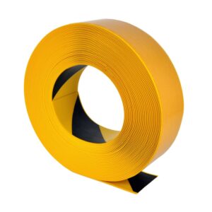 PROline — PROline-tape Bande de marquage au sol pour chariot élévateur, largeur 75 mm, jaune/noir, longueur de bande 25 m, autocollante