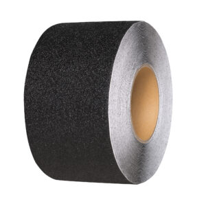 PROline — Revêtement antidérapant, noir, autocollant, en rouleau, 100 mm/18 m