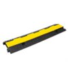 MORION — MORION Pont de câble 2 canaux, Caoutchouc dur, noir, couvercle jaune