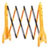 Barrière de ciseaux en plastique, extensible, hauteur 960 mm, largeur 300 - 2.500 mm, profondeur 380 mm