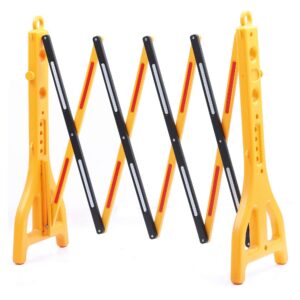 Barrière de ciseaux en plastique, extensible, hauteur 960 mm, largeur 300 - 2.500 mm, profondeur 380 mm