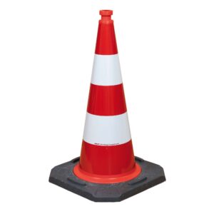 MORION — MORION ReflexCone EU, rétroréfléchissant, selon les normes TL-Leitkegel et DIN EN 13422