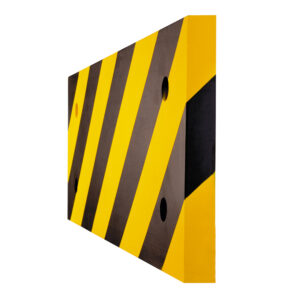 MORION — MORION Protection contre les chocs pour colonnes, longueur 500 mm, jaune-noir
