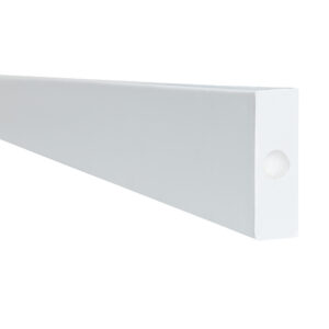 MORION — MORION protection contre les chocs, rectangle, protection de surface 60/20 mm, blanc uni, autocollant, longueur : 1000 mm