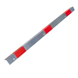 MORION — MORION protection d'arêtes forme angulaire, aluminium, avec 3 anneaux réfléchissants, 50 x 50 mm, longueur 1000 mm